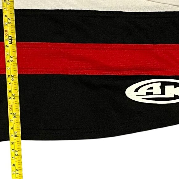 Beaver Trappers Hockey BTH Jersey No. 18 Athletic Knit AK White Black Red XL - Picture 13 of 13